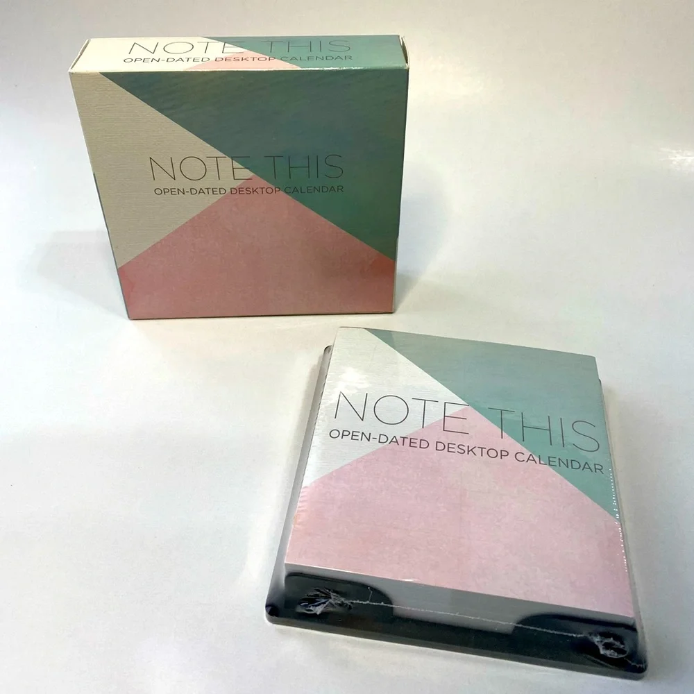 Note This Desk Top Calendar